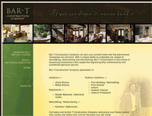 Tablet Screenshot of bartconstruction.com